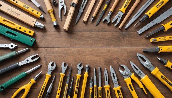 Les outils indispensables pour réussir vos projets de menuiserie à domicile